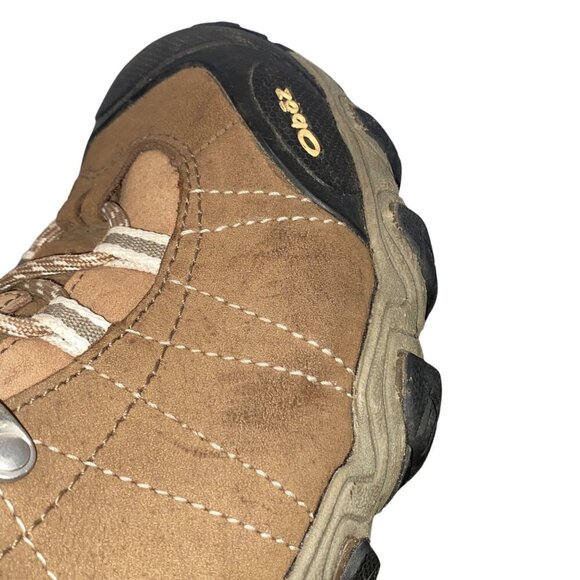 OBOZ Women's Bridger Mid Waterproof walnut hiking boots lace up outdoor active - Picture 13 of 13